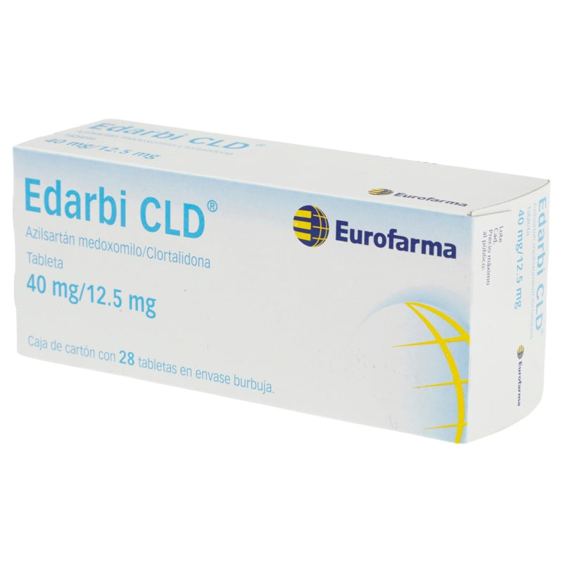 Edarbi Cld 40 / 12.5 Mg Con 28 Tabletas