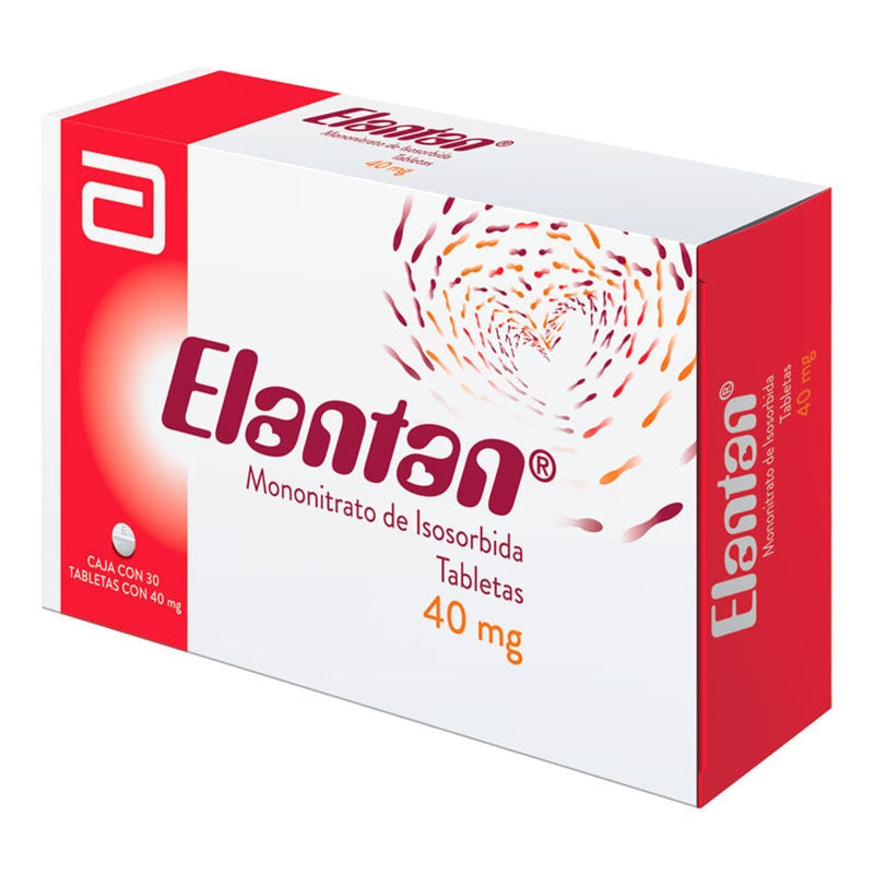 Elantan 40 Mg Con 30 Tabletas