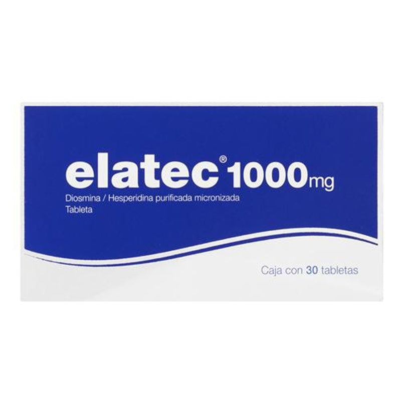 Elatec 1000 Mg Con 30 Grageas