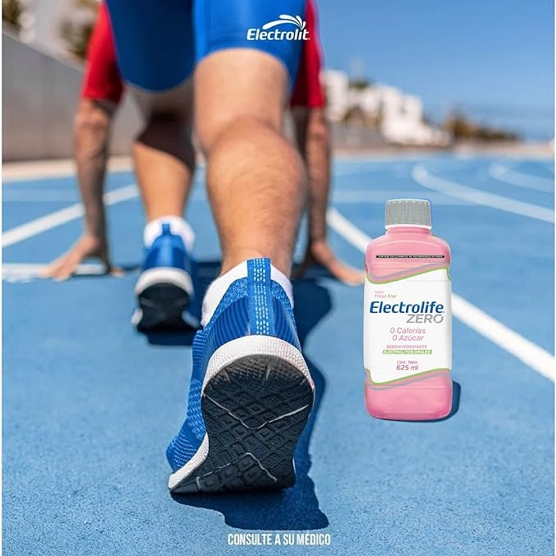 Electrolife Zero Fresa-Kiwi 625 Ml Solución