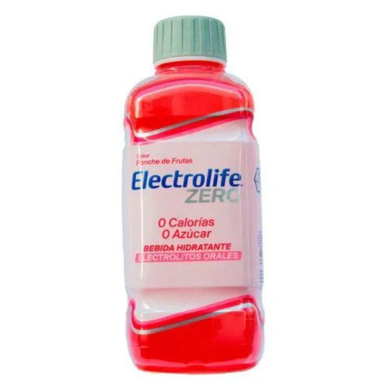 Electrolife Zero Ponche De Frutas 625 Ml Solución 7502268541460