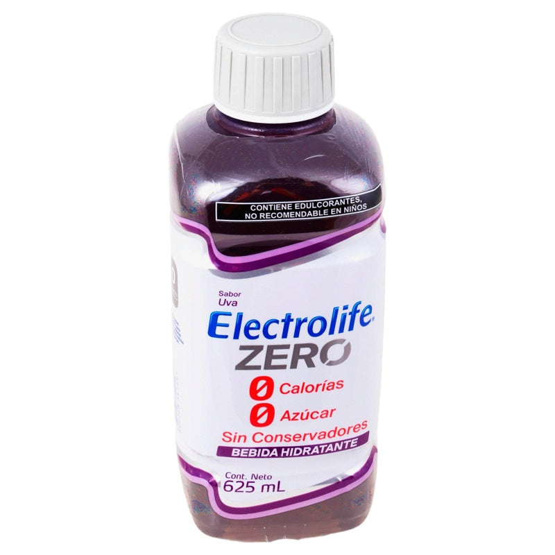 Electrolife Zero Uva 625 Ml Solución 7502268541491 perfil 3