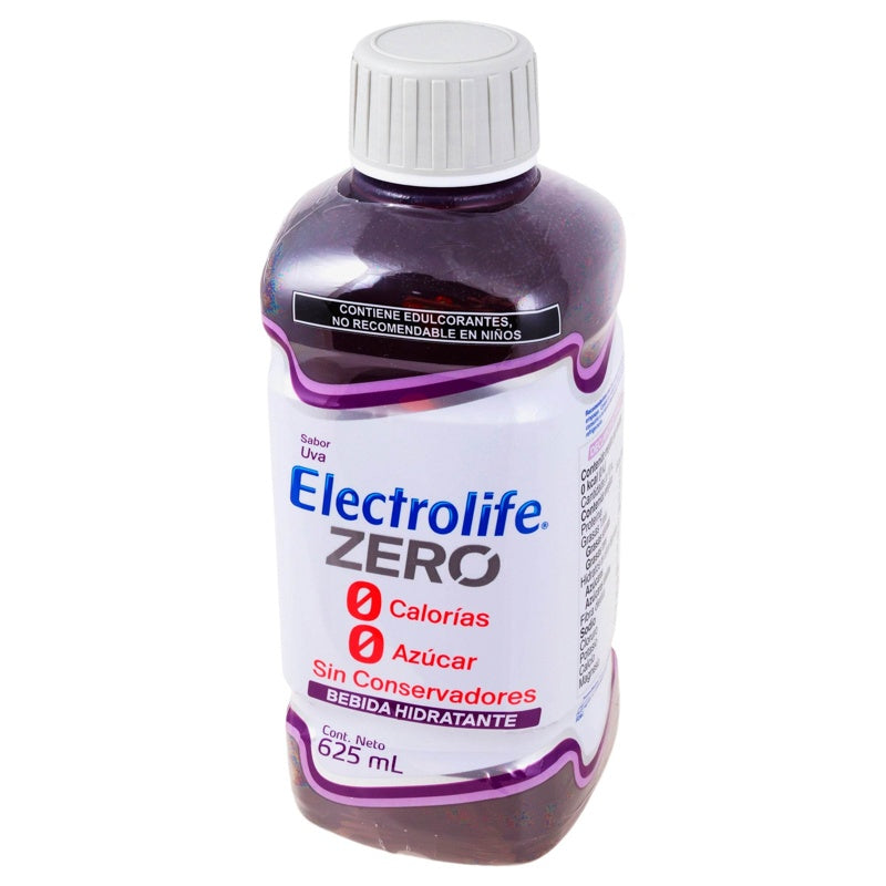 Electrolife Zero Uva 625 Ml Solución 7502268541491 perfil 4