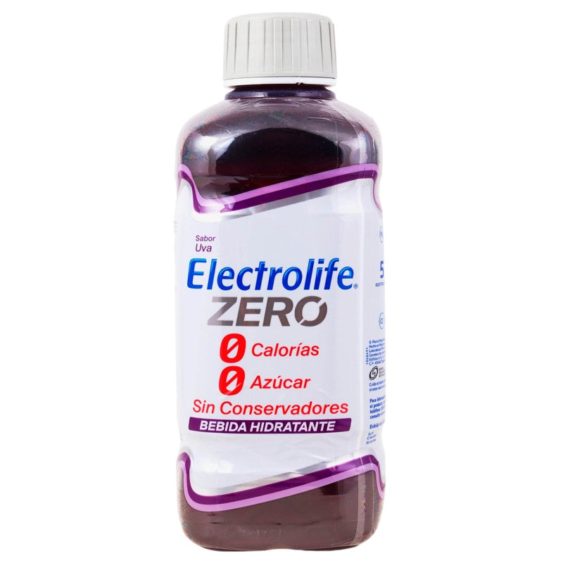 Electrolife Zero Uva 625 Ml Solución 7502268541491 perfil 7