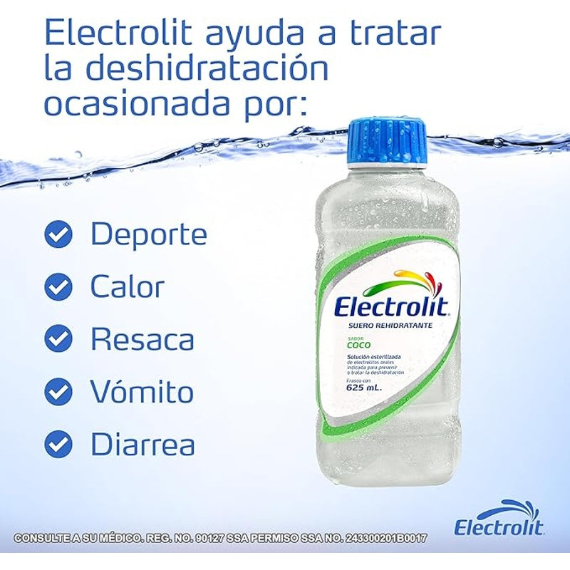 Electrolit Coco 625 Ml Solución