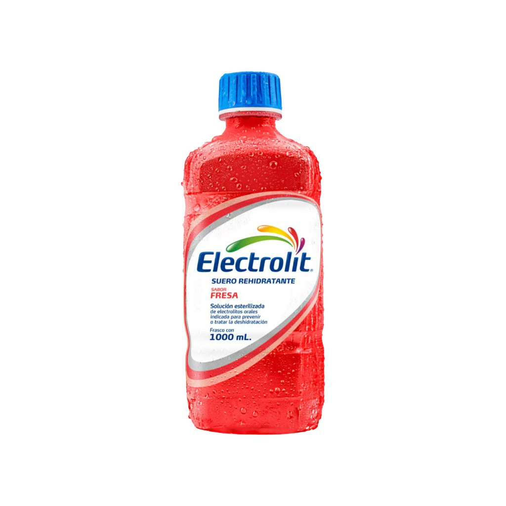 Electrolit Fresa 1000 Ml Solución 7501125104275