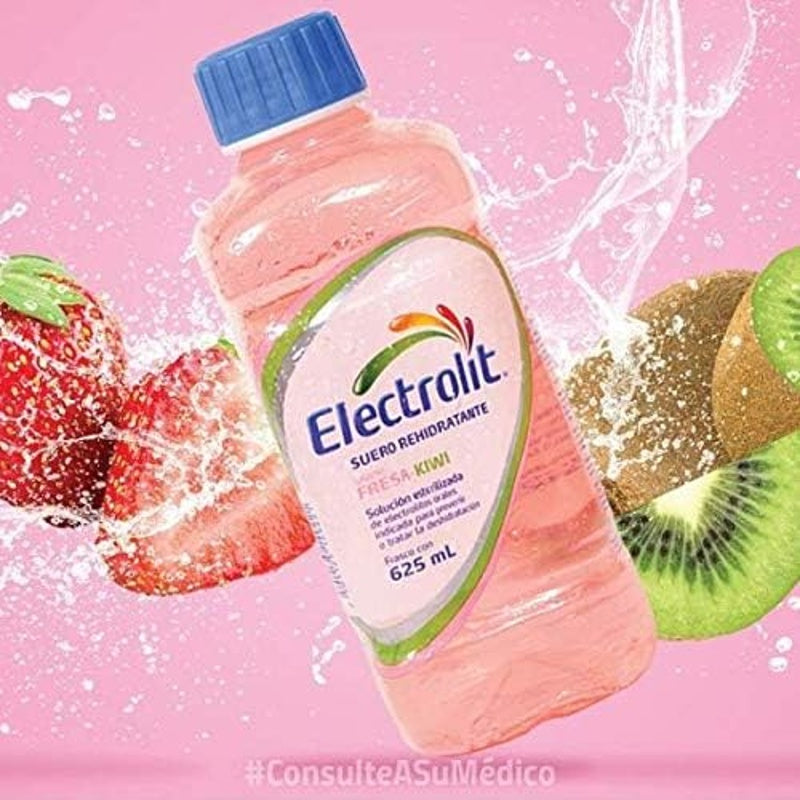 Electrolit Fresa-Kiwi 625 Ml Solución