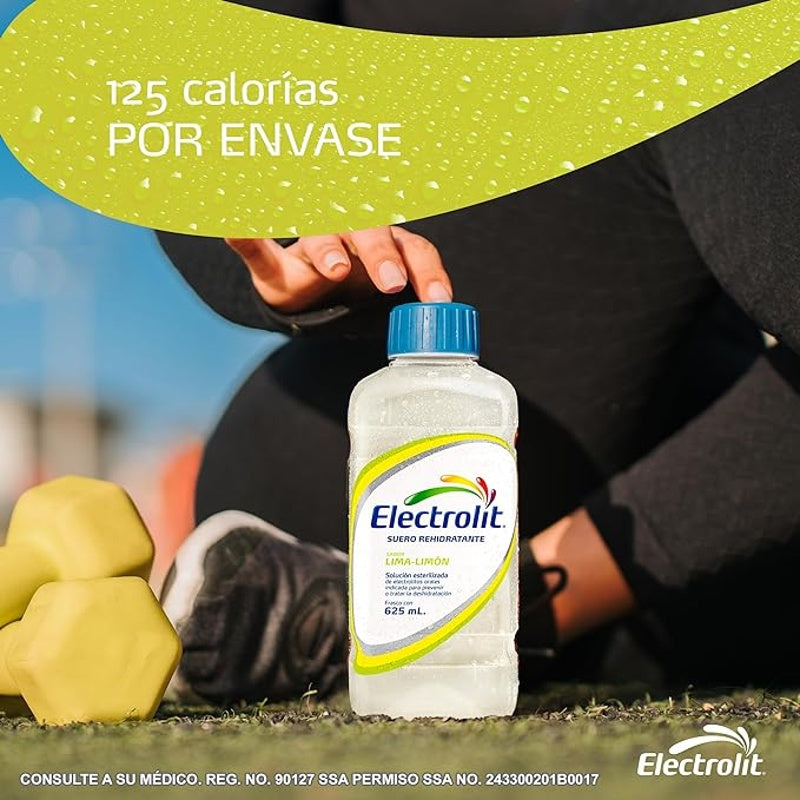 Electrolit Lima-Limon 625 Ml Solución