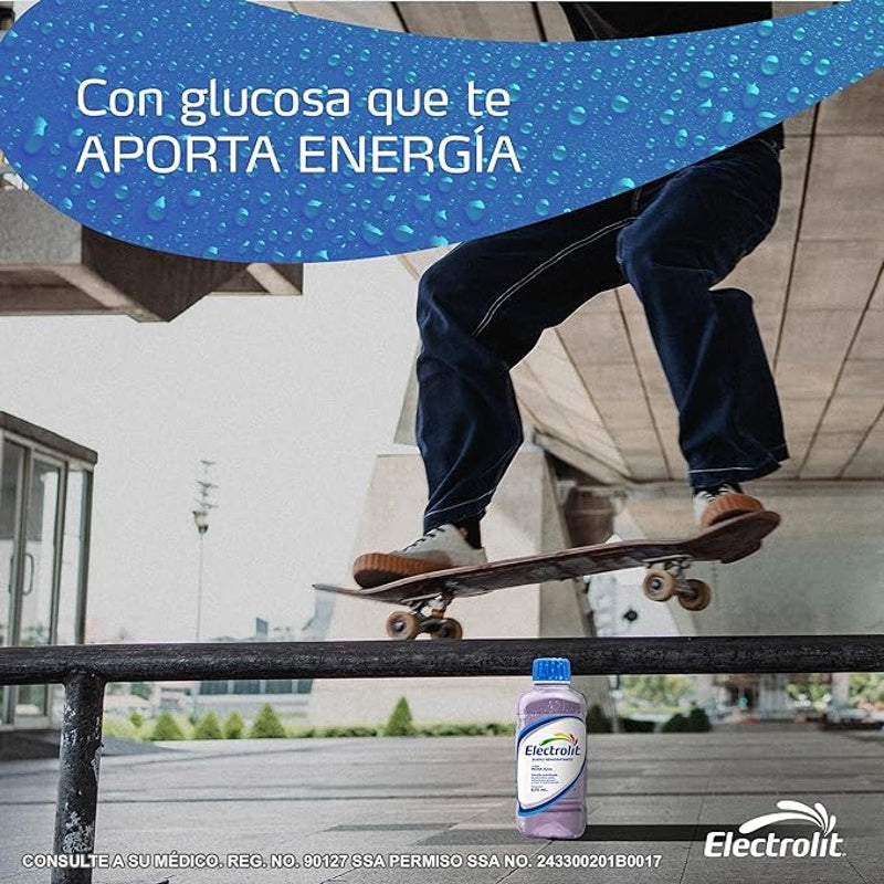 Electrolit Mora Azul 625 Ml Solución