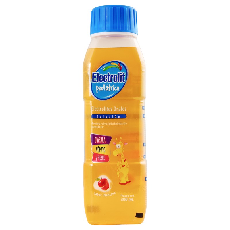 Electrolit Pediátrico Manzana 300 Ml 7501125177651 7