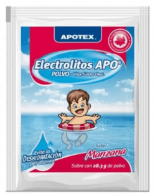 Electrolitos Apo Polvo 27.9G Con 1 Pieza Manzana 7501277032303