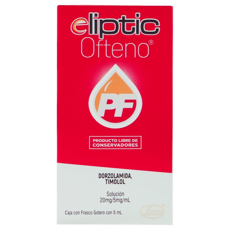 Eliptic Pf 20 / 5 Mg / Ml 5 Ml Naranja Gotas