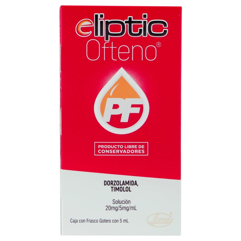 Eliptic Pf 20 / 5 Mg / Ml 5 Ml Naranja Gotas