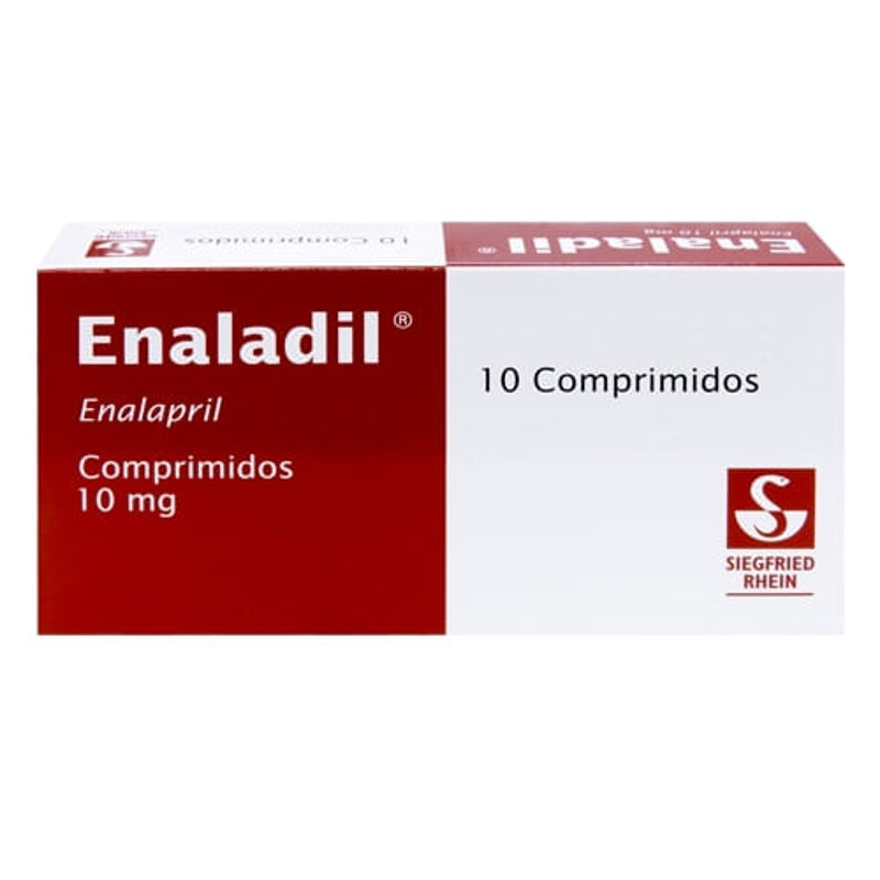 Enaladil 10 Mg Con 10 Tabletas