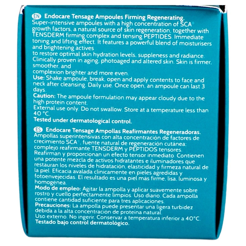 Endocare Tensage 2 Ml 10 Ampolletas