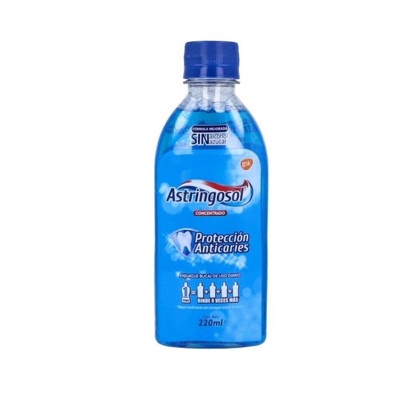 Enjuague Bucal Astringosol Protec Anticar 220 Ml