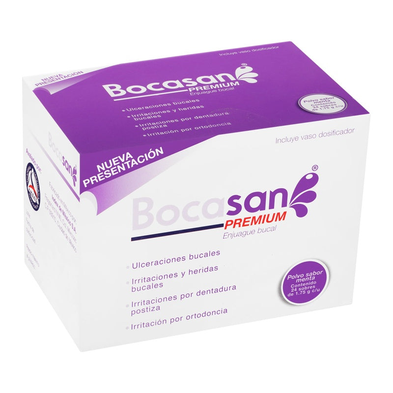 Enjuague Bucal Bocasan Prem 1.75 G Mta 24Sb