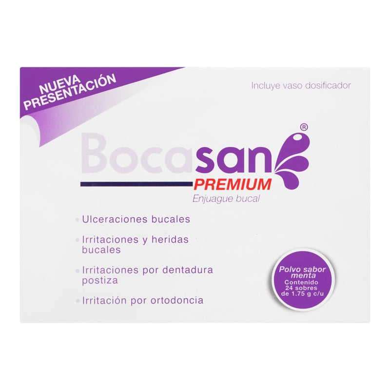 Enjuague Bucal Bocasan Prem 1.75 G Mta 24Sb