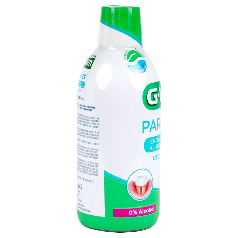 Enjuague Bucal Gum Paroex Uso Diario 500 Ml 070942304023 perfil 4