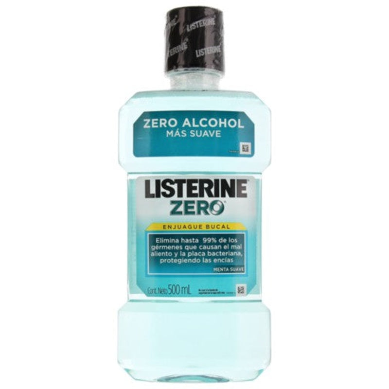 Enjuague Bucal List Zero Mta Suave 500 Ml