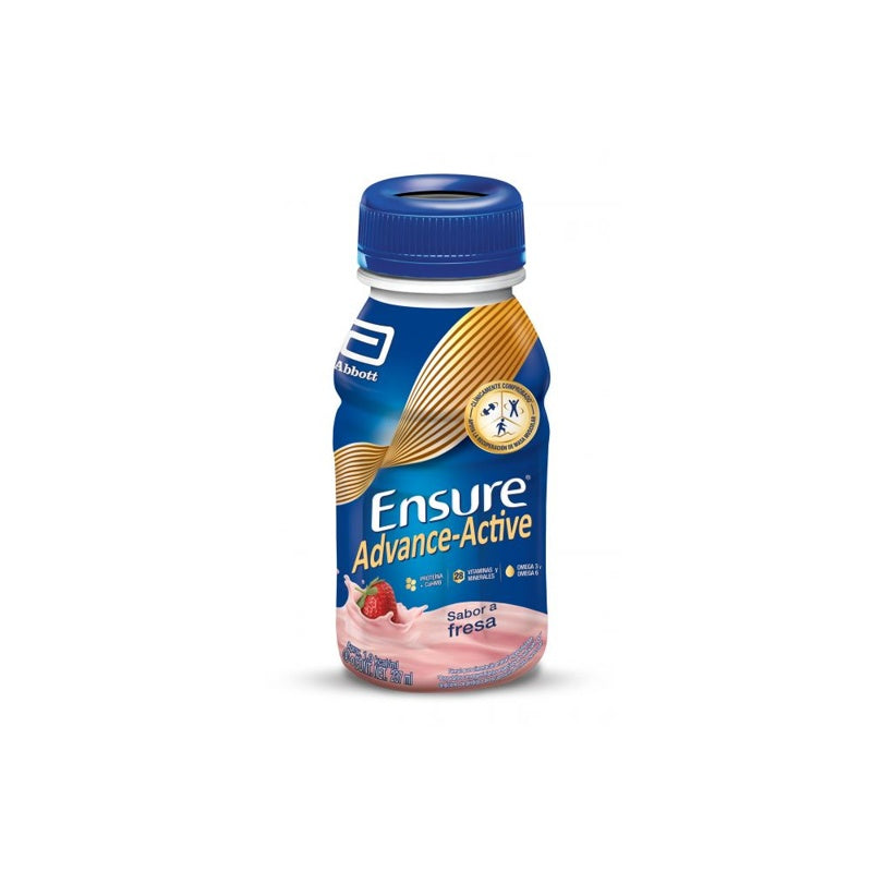 Ensure Advance Active Fresa 237 Ml Liquido Suplemento Alimenticio
