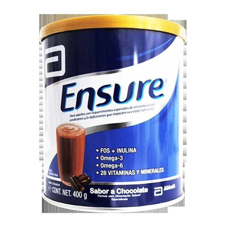 Ensure Fos Chocolate 400 Gr Polvo Suplemento Alimenticio