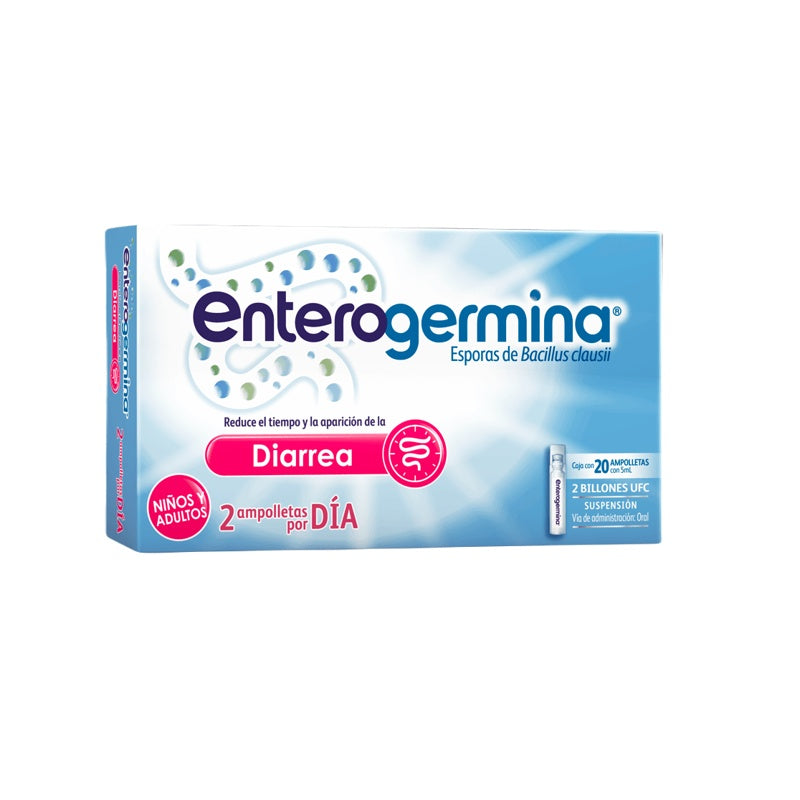 Enterogermina 2 Billones 5 Ml 20 Ampolletas