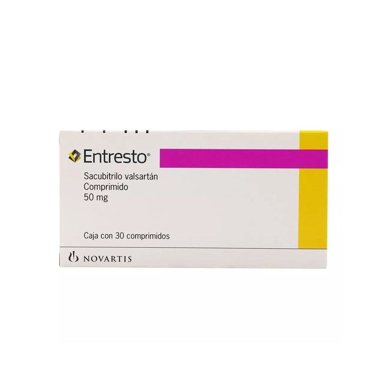 Entresto 50 Mg Con 30 Tabletas