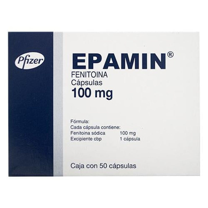 Epamin 100 Mg Con 50 Capsulas