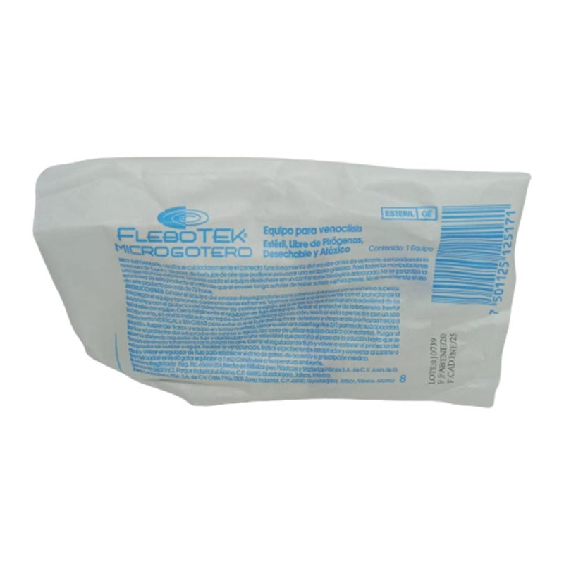 Equipo Venoclisis Con Microgotero Pisa 7501125125171
