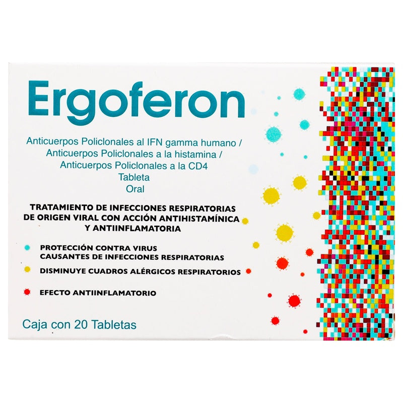 Ergoferon 20 Tabletas