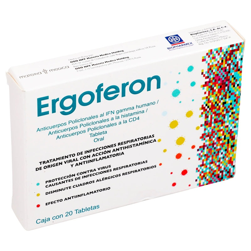 Ergoferon 20 Tabletas