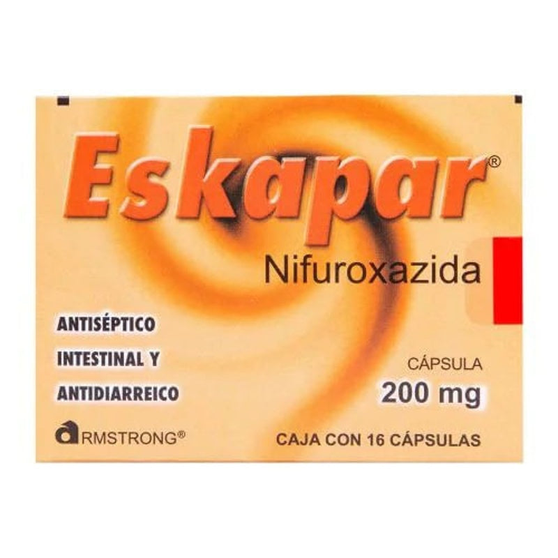 Eskapar 200 Mg Con 16 Capsulas