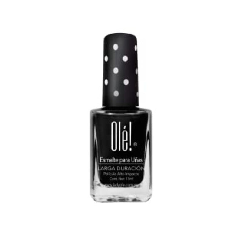 Esmalte Olé Negro Satinado 13 Ml