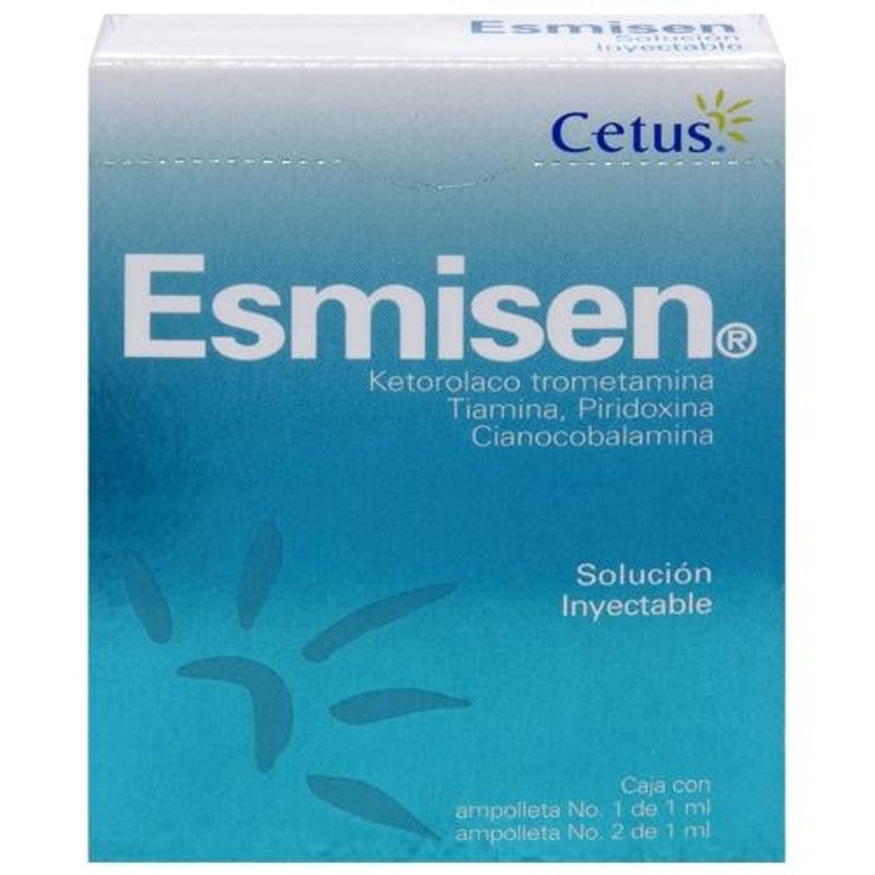 Esmisen 15 / 100 / 100 / 5 Mg / 2 Ml 1 Ml 2 Im Ampolletas