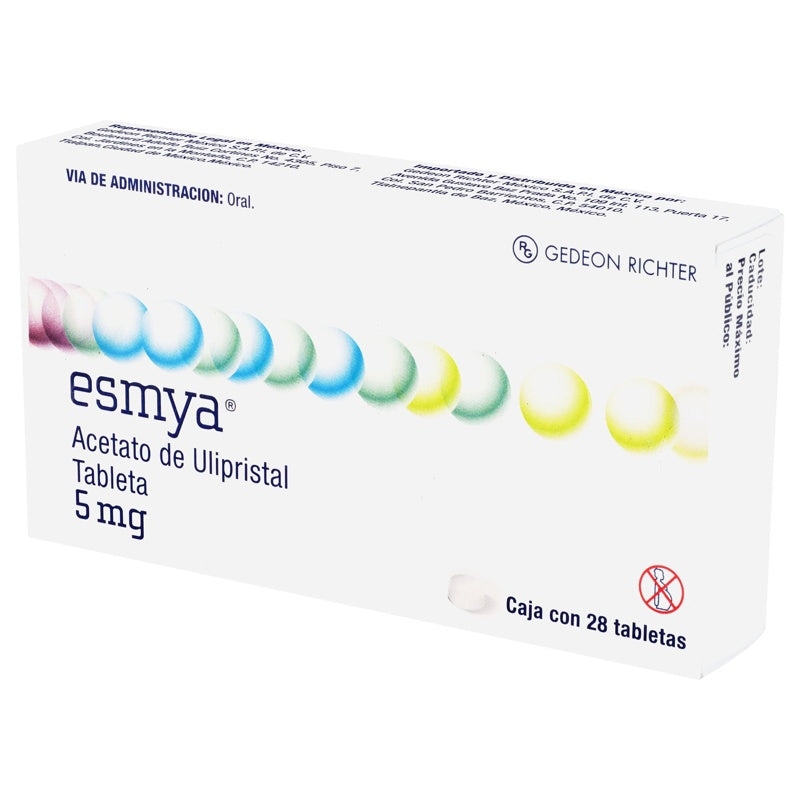 Esmya 5 Mg Con 28 Tabletas