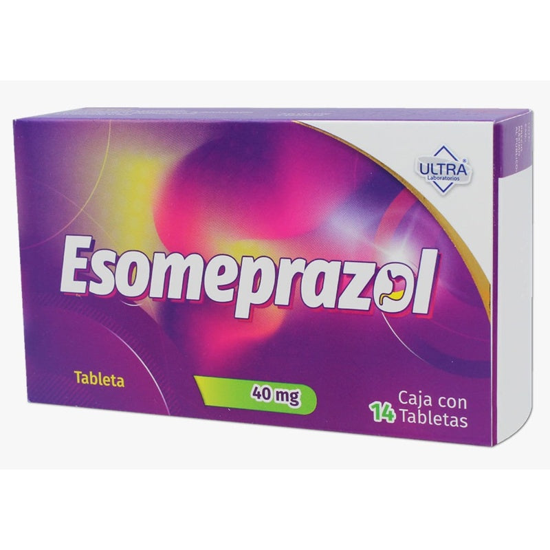 Esomeprazol 40 Mg Con 14 Tabletas Avivia