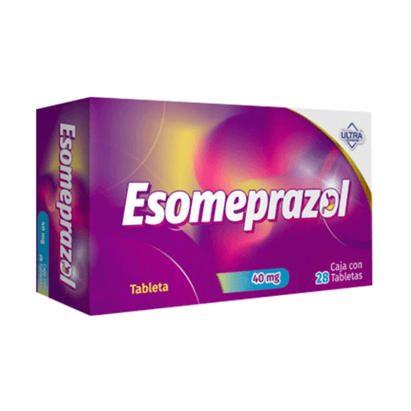 Esomeprazol 40 Mg Con 28 Tabletas Ultra