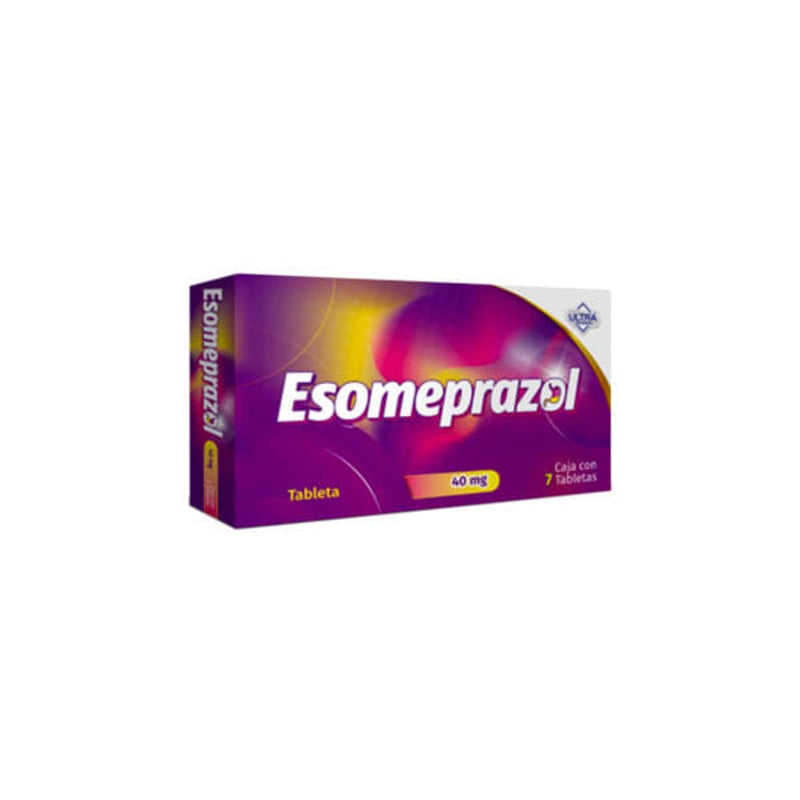 Esomeprazol 40 Mg Con 7 Tabletas Ultra