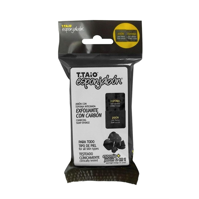 Esponjabon Ttaio Exfoliante Carbon Pza 7501103318410