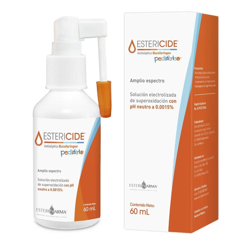 Estericide Pediátrico 60 Ml Antisep Bucal Solución