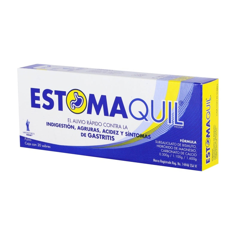 Estomaquil 0.3 / 1.1 / 1.6 Gr 3 Gr 20 Sobres