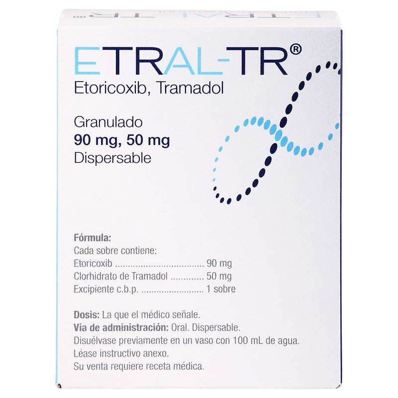 Etral Tr 90  50 Mg 14 Sobres 7501101600722 7