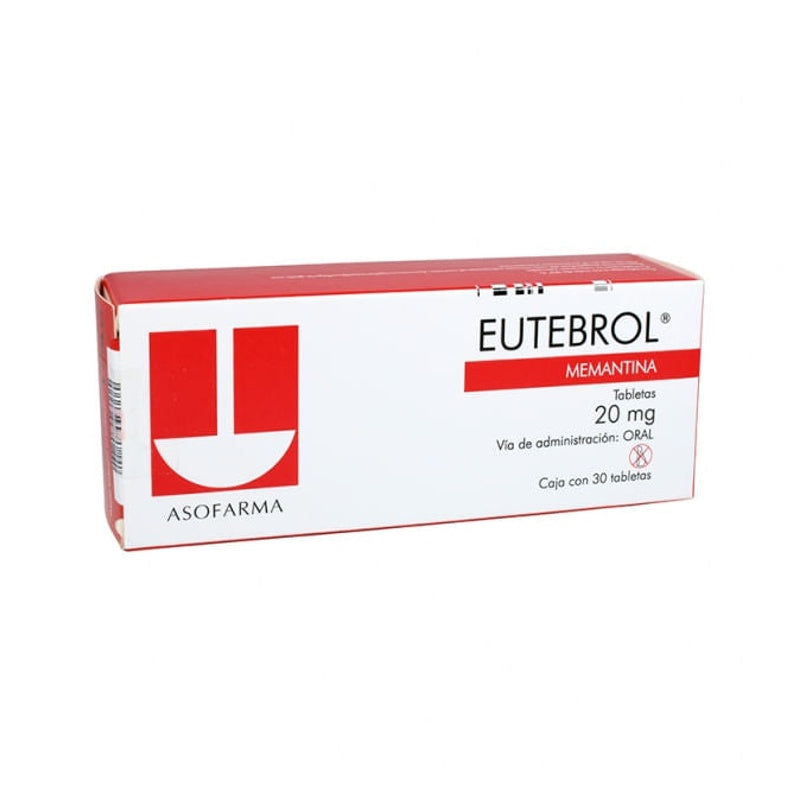 Eutebrol 20 Mg Con 30 Comprimidos
