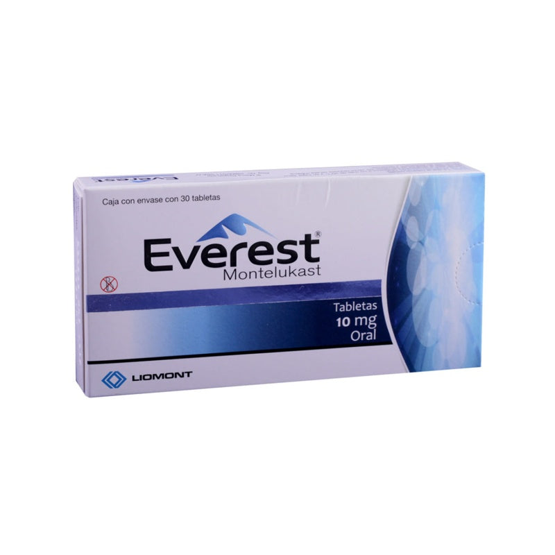 Everest 10 Mg Con 30 Tabletas