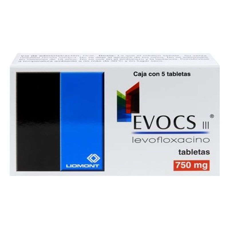 Evocs Iii 75Omg 5 Tabletas