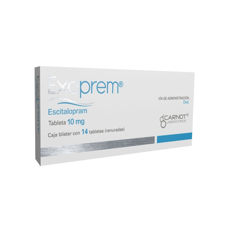 Exaprem 10 Mg Con 14 Tabletas