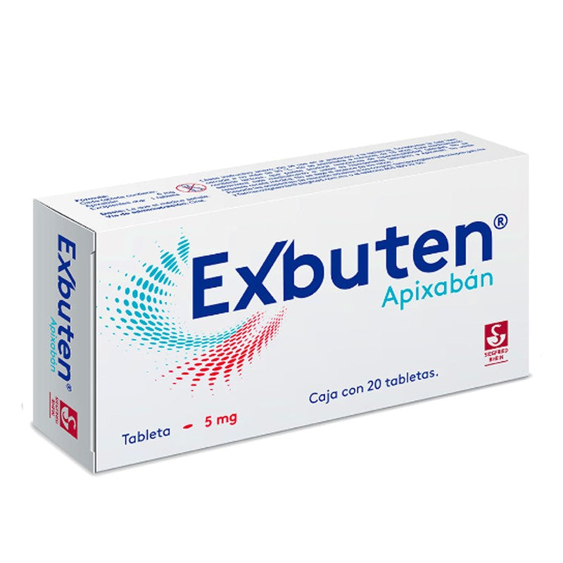 Exbuten 5 Mg Con 20 Tabletas 7501300421982 2
