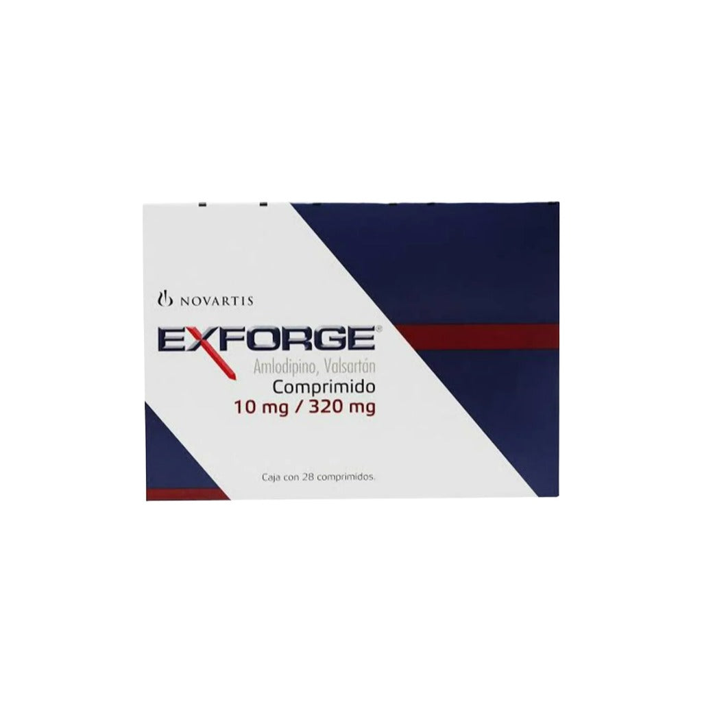 Exforge 10 / 320 Mg Con 28 Comprimidos 7501124820435
