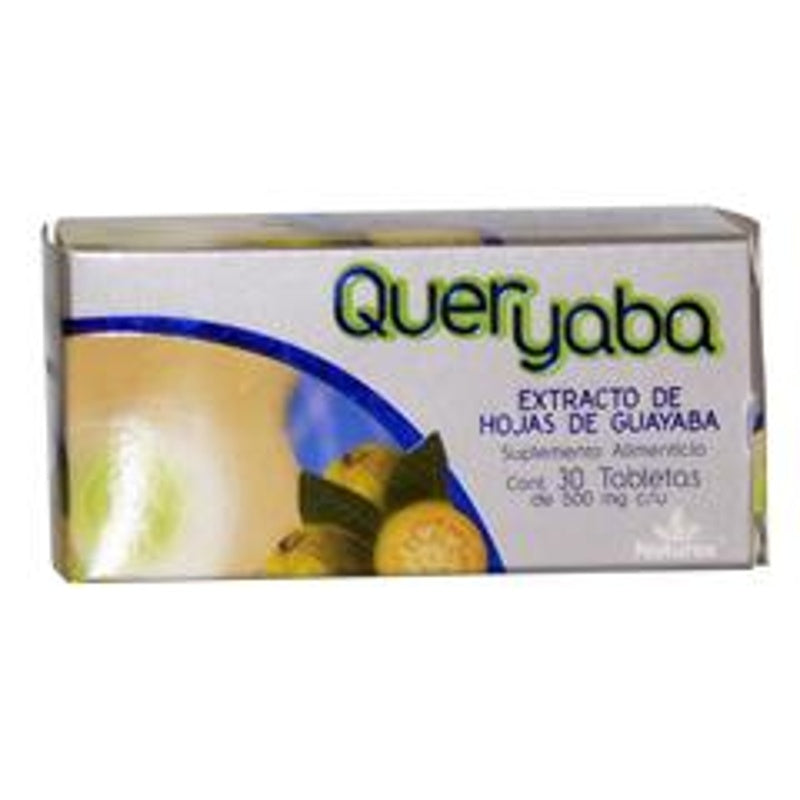 Extracto De Hojas De Guayaba 500 Mg Con / 20 Tabletas Queryaba